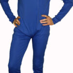 Grenouillère Pyjama Coton Bleu Adulte – 14 Variantes, Milieu Hospitalier